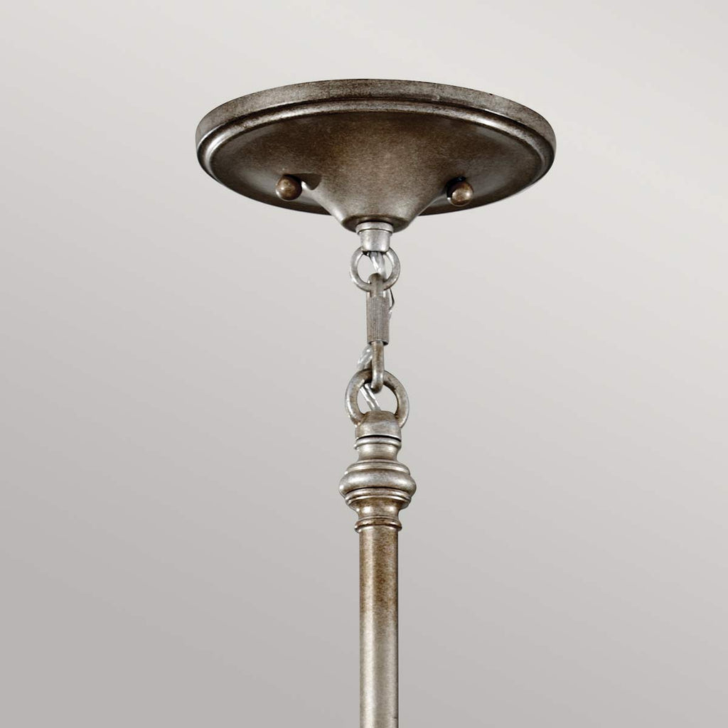 Pendelleuchte Lucia (silberfarben) 6x - Elstead Lighting