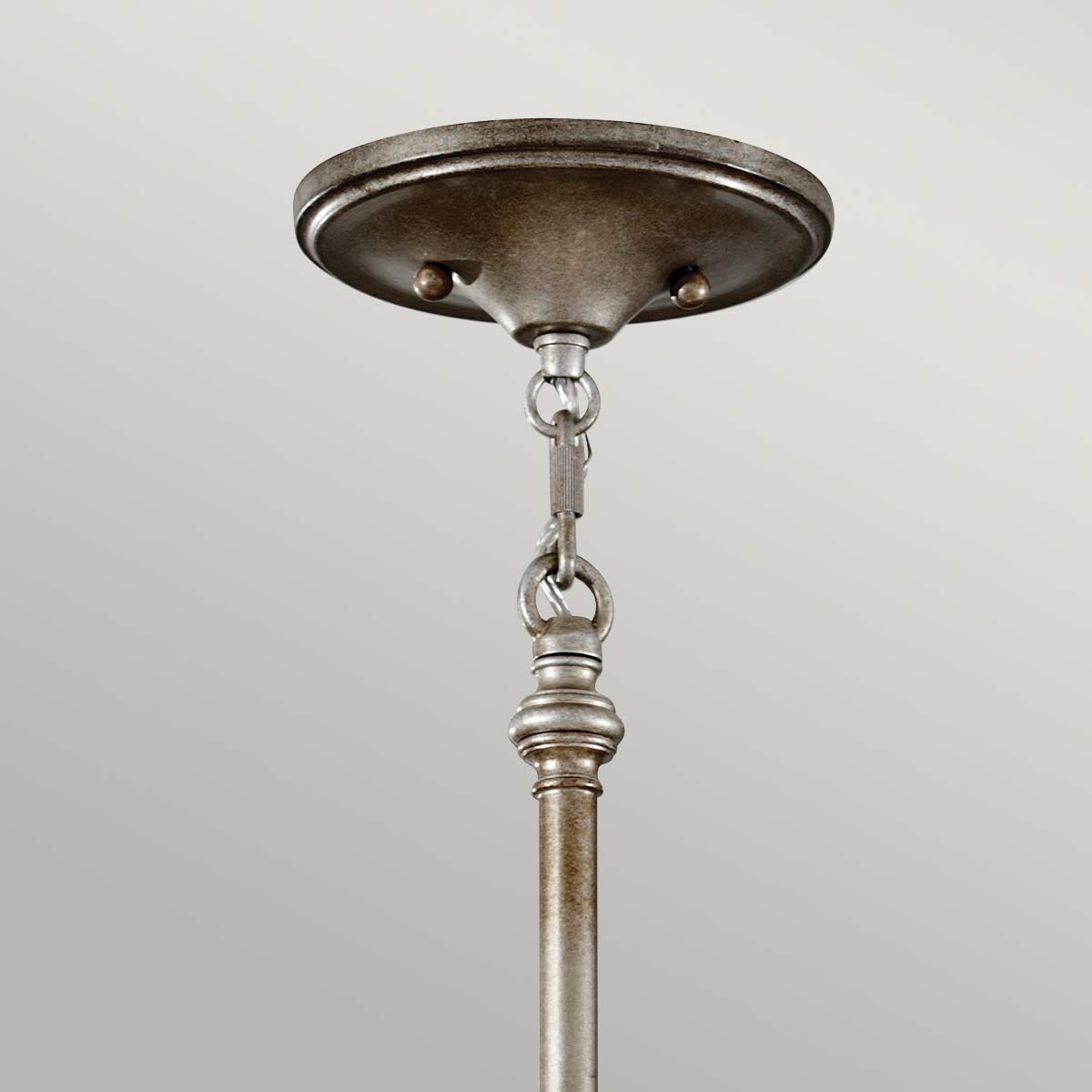 Pendelleuchte Lucia (silberfarben) 6x - Elstead Lighting