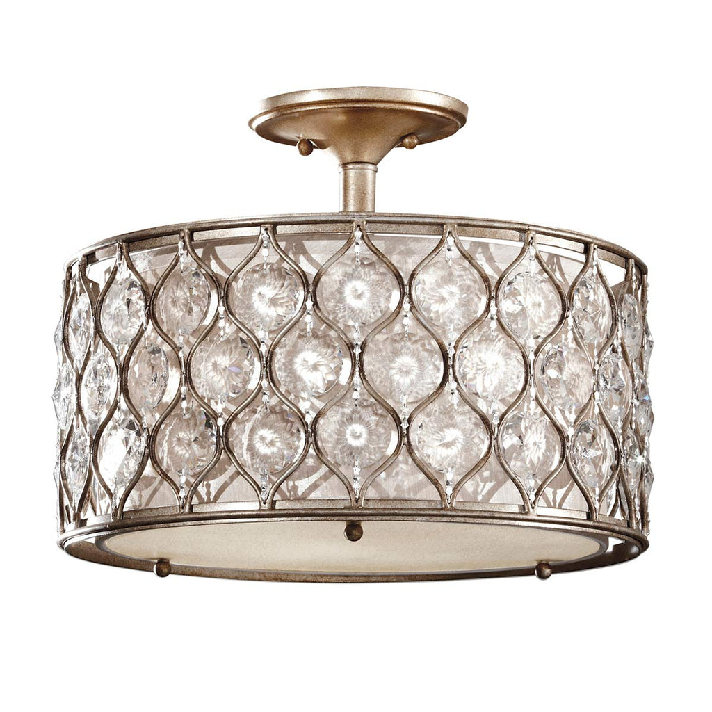 Deckenleuchte Lucia (silberfarben) 3x - Elstead Lighting