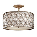 Deckenleuchte Lucia (silberfarben) 3x - Elstead Lighting