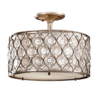 Deckenleuchte Lucia (silberfarben) 3x - Elstead Lighting
