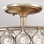 Deckenleuchte Lucia (silberfarben) 3x - Elstead Lighting