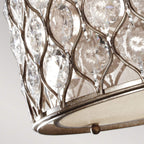 Deckenleuchte Lucia (silberfarben) 3x - Elstead Lighting