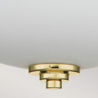 Bad-Deckenleuchte Malibu (messingfarben) 2x - Elstead Lighting