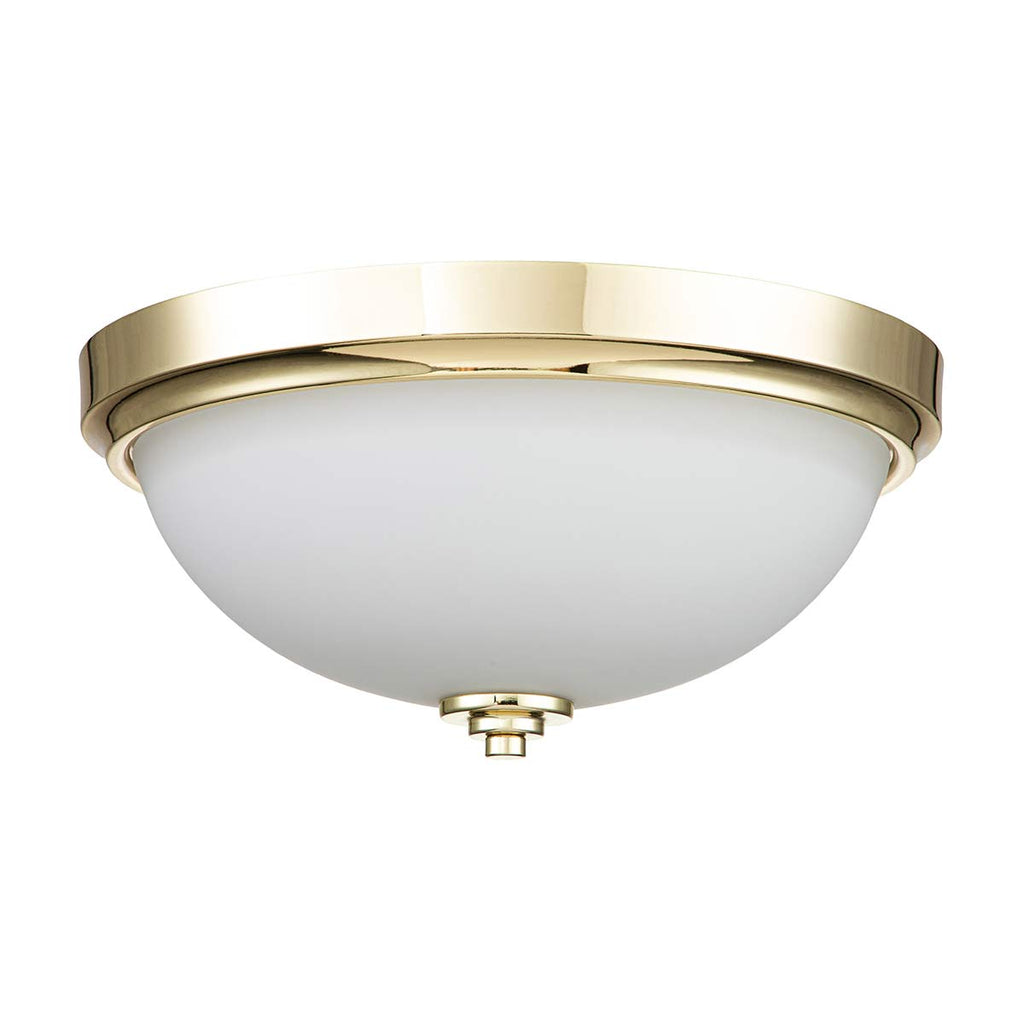 Bad-Deckenleuchte Malibu (messingfarben) 2x - Elstead Lighting