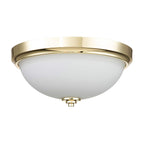 Bad-Deckenleuchte Malibu (messingfarben) 2x - Elstead Lighting