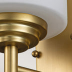 Bad-Wandleuchte Malibu (messingfarben) 1x - Elstead Lighting