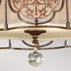 Deckenleuchte Marcella (bronzefarben) 3x - Elstead Lighting