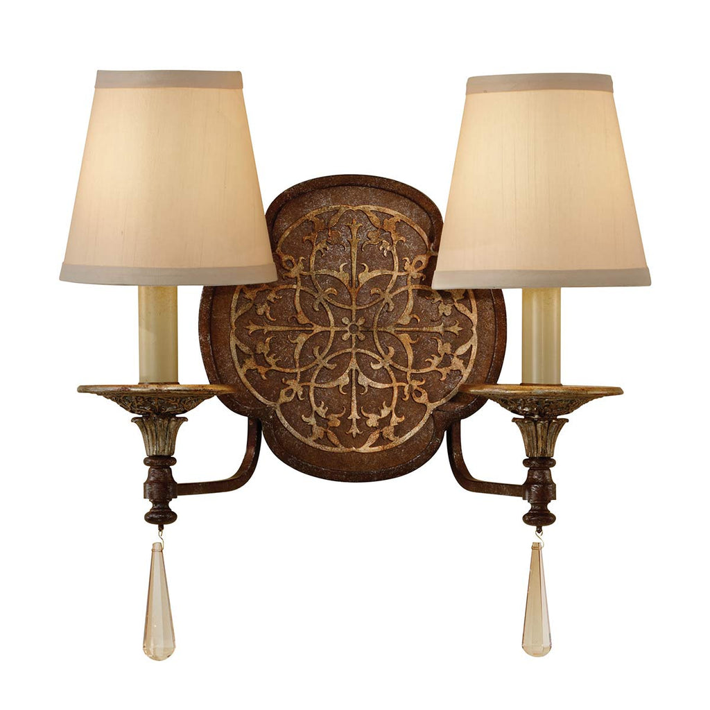 Wandleuchte Marcella (verchromt) 2x - Elstead Lighting