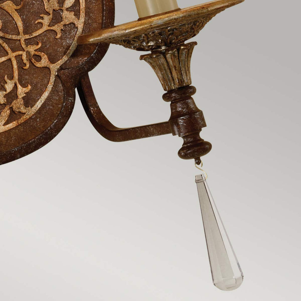 Wandleuchte Marcella (verchromt) 2x - Elstead Lighting