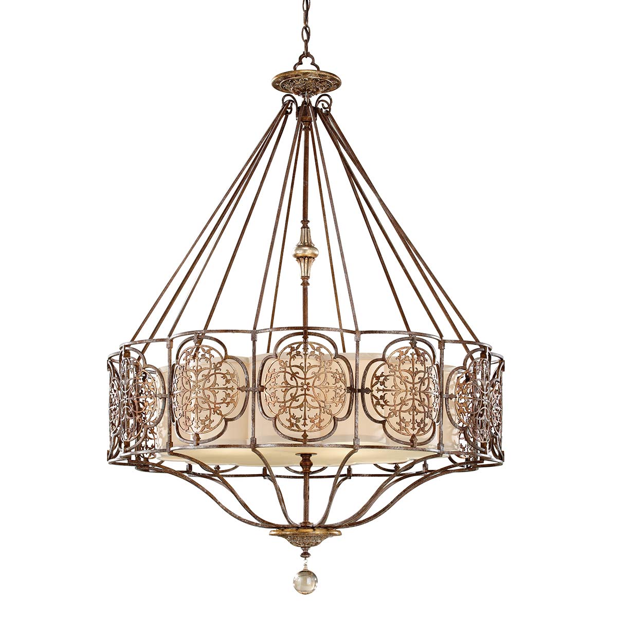 Pendelleuchte Marcella (bronzefarben) 4x - Elstead Lighting