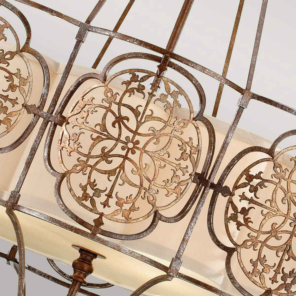 Pendelleuchte Marcella (bronzefarben) 4x - Elstead Lighting