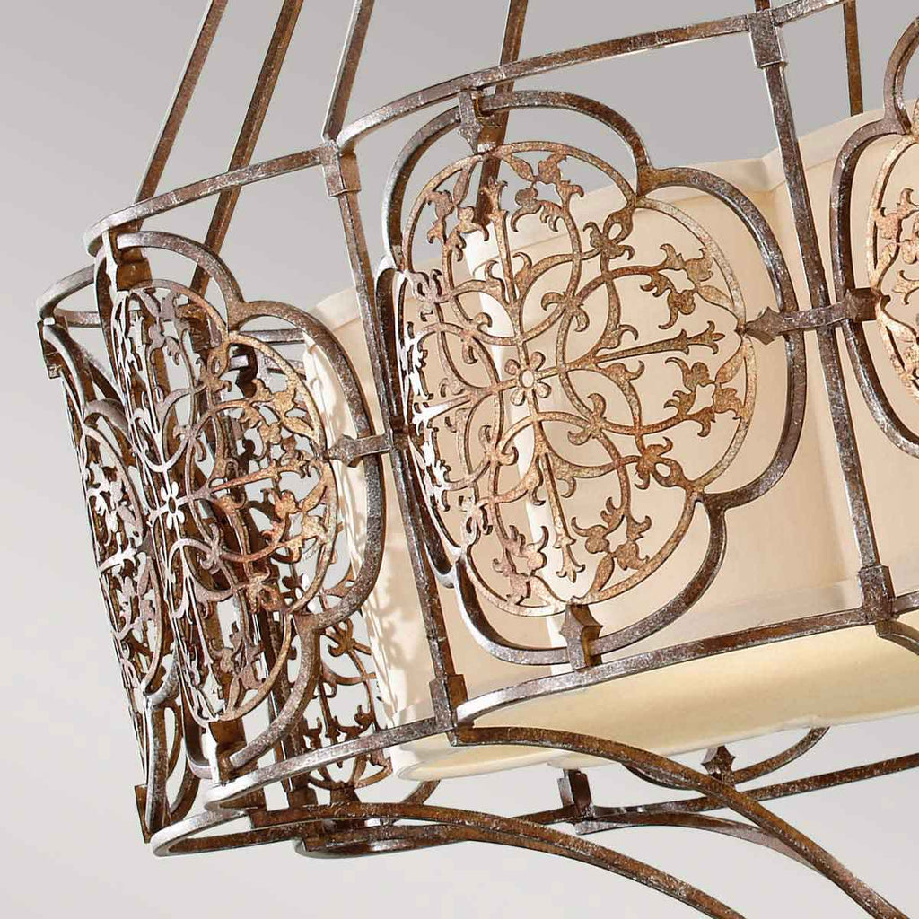 Pendelleuchte Marcella (bronzefarben) 4x - Elstead Lighting