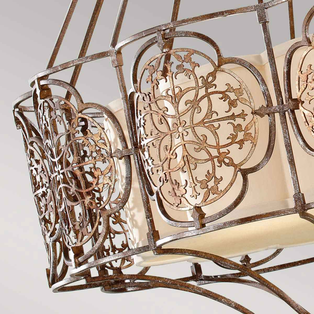 Pendelleuchte Marcella (bronzefarben) 4x - Elstead Lighting