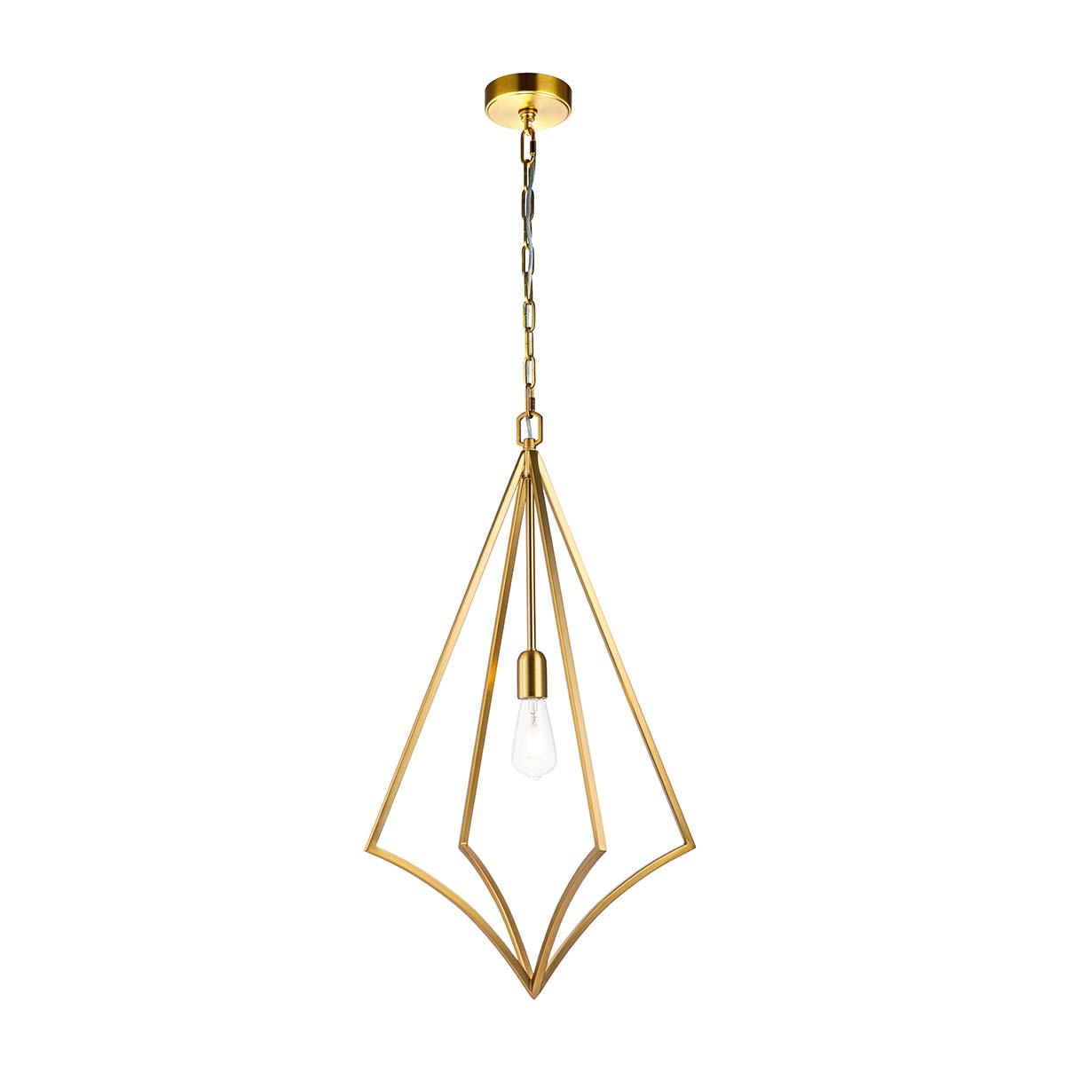 Pendelleuchte Nico (messingfarben) 1x - Elstead Lighting