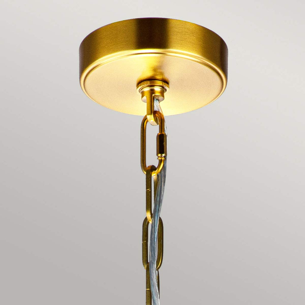 Pendelleuchte Nico (messingfarben) 1x - Elstead Lighting