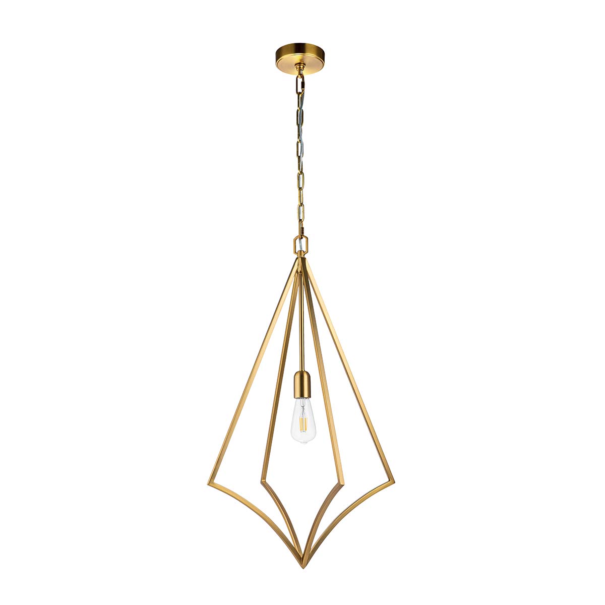 Pendelleuchte Nico (messingfarben) 1x - Elstead Lighting