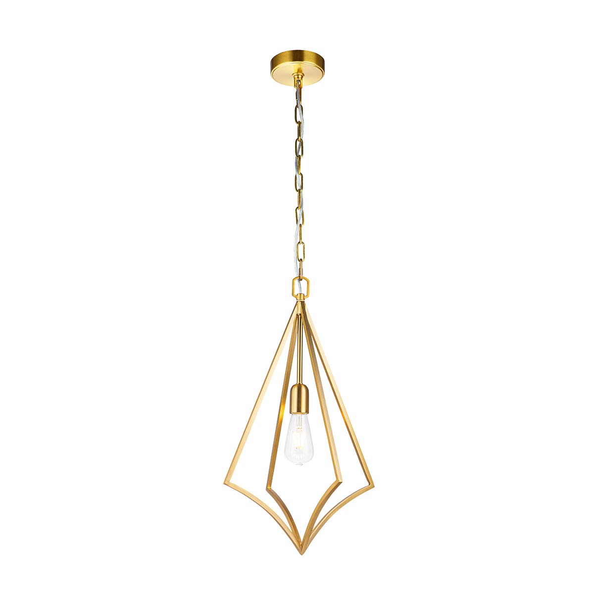 Pendelleuchte Nico (messingfarben) 1x - Elstead Lighting