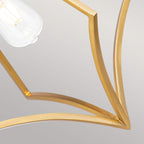 Pendelleuchte Nico (messingfarben) 1x - Elstead Lighting