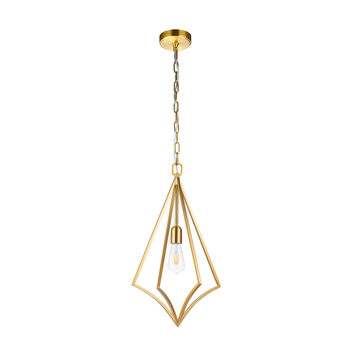 Pendelleuchte Nico (messingfarben) 1x - Elstead Lighting