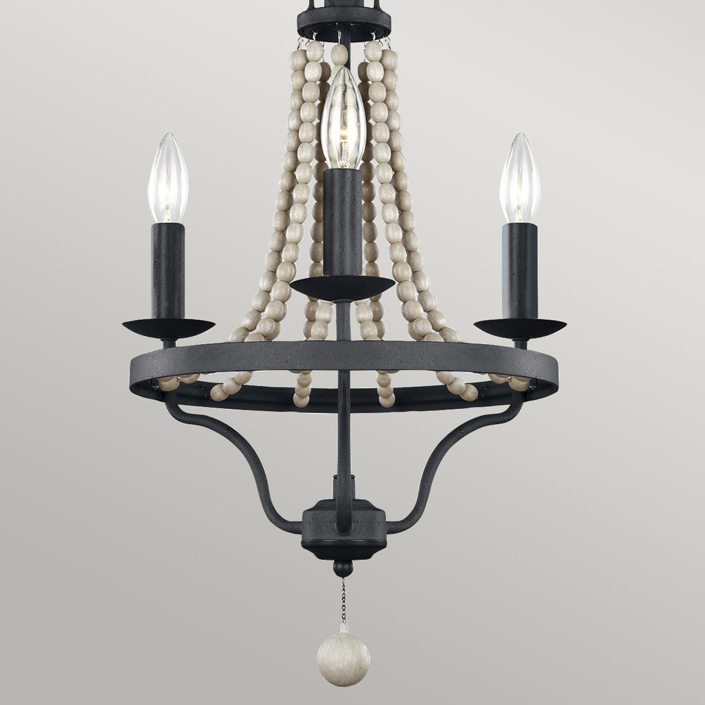 Pendelleuchte Nori (grau) 3x - Elstead Lighting