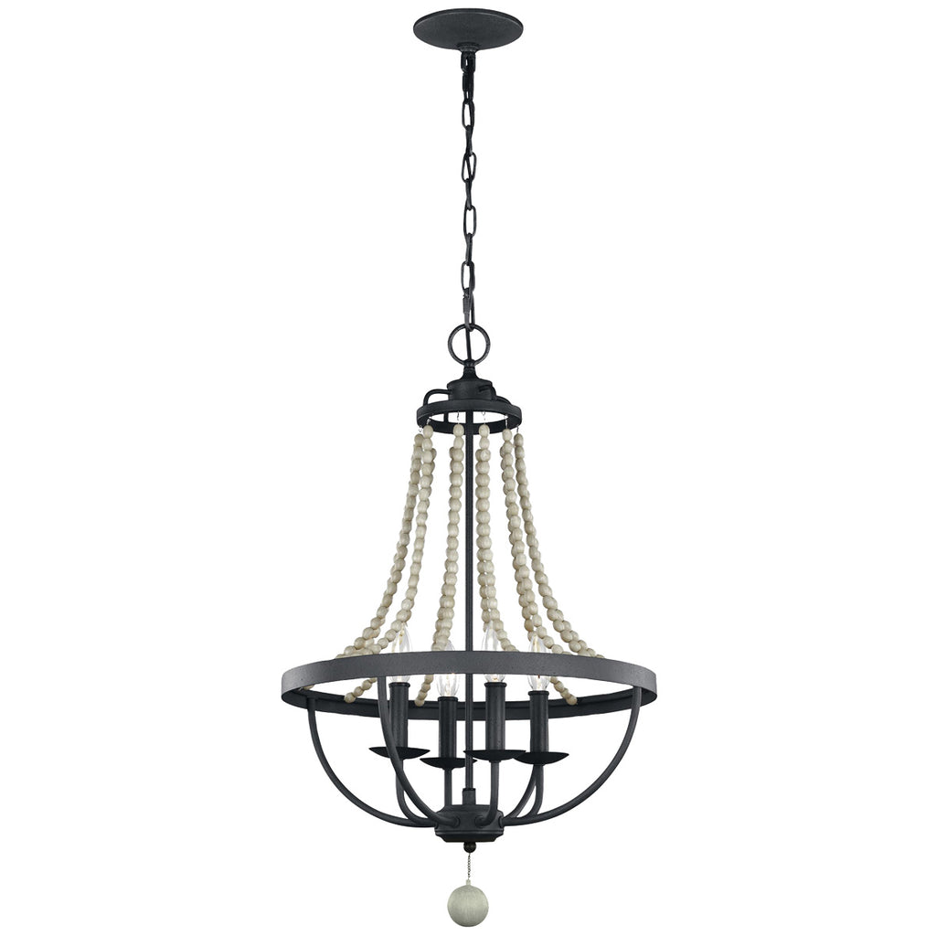 Pendelleuchte Nori (grau) 4x - Elstead Lighting
