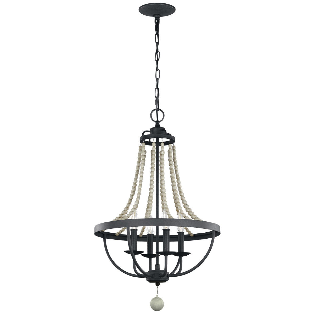 Pendelleuchte Nori (grau) 4x - Elstead Lighting