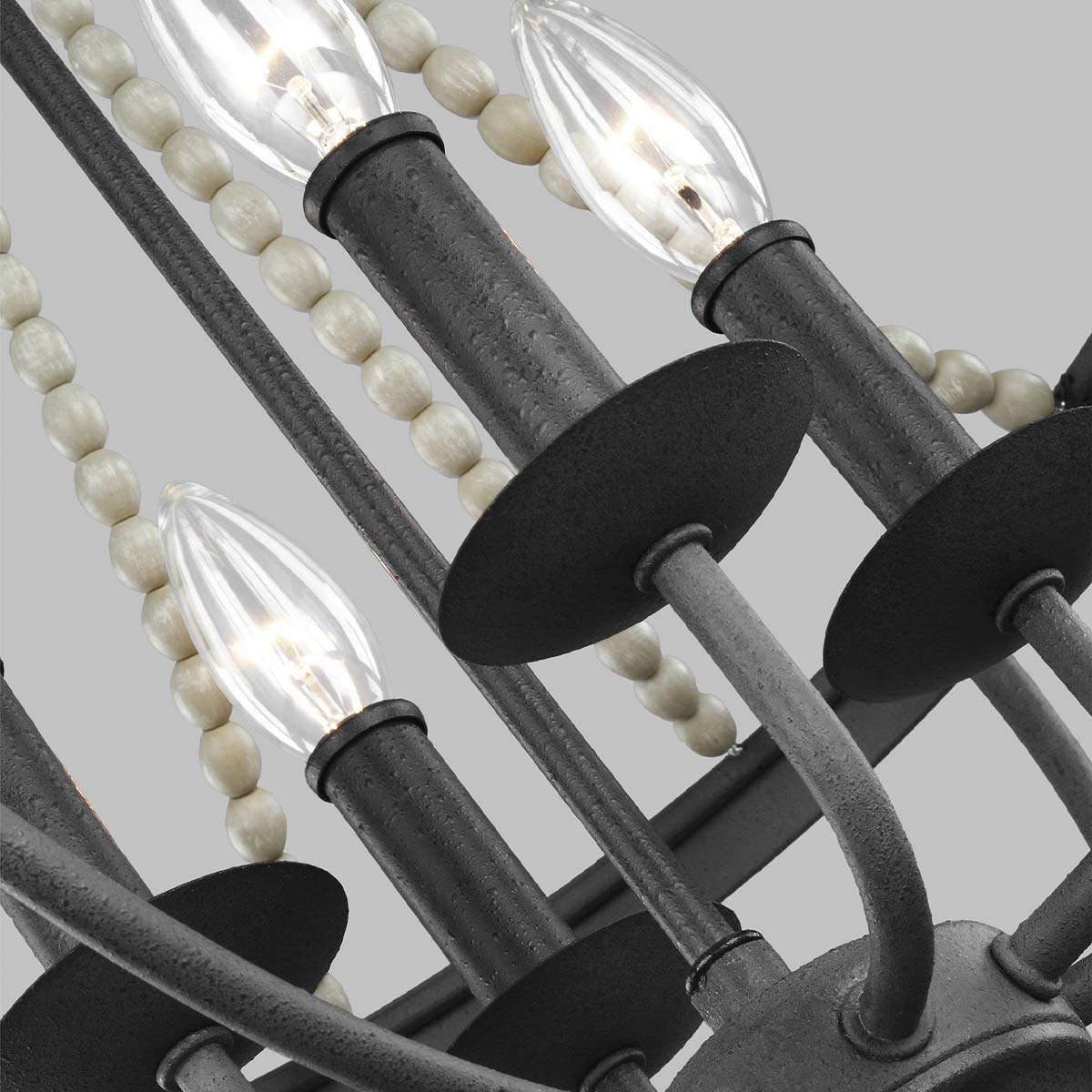 Pendelleuchte Nori (grau) 4x - Elstead Lighting