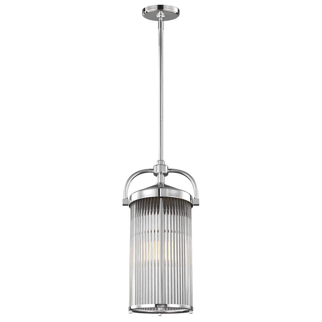 Pendelleuchte Paulson (verchromt) 3x - Elstead Lighting