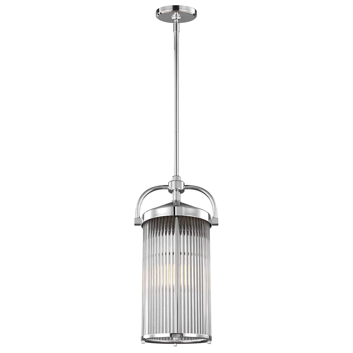 Pendelleuchte Paulson (verchromt) 3x - Elstead Lighting