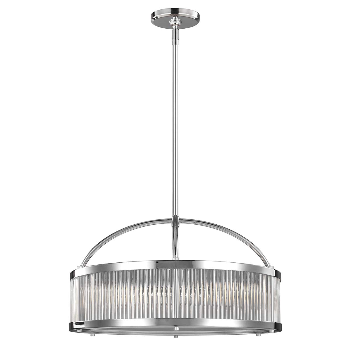 Pendelleuchte Paulson (verchromt) 6x - Elstead Lighting