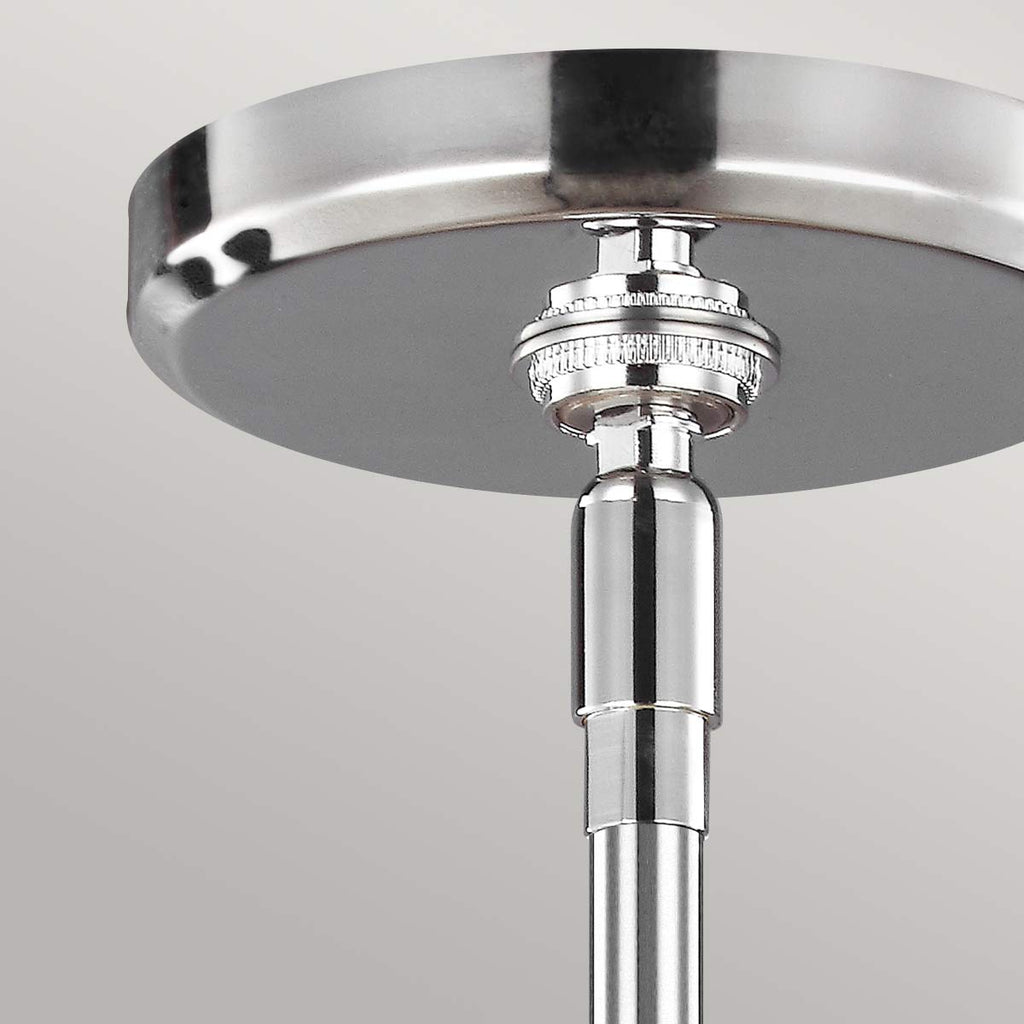 Pendelleuchte Paulson (verchromt) 6x - Elstead Lighting