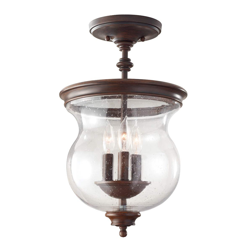 Deckenleuchte Pickering Lane (bronzefarben) 3x - Elstead Lighting