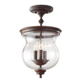 Deckenleuchte Pickering Lane (bronzefarben) 3x - Elstead Lighting