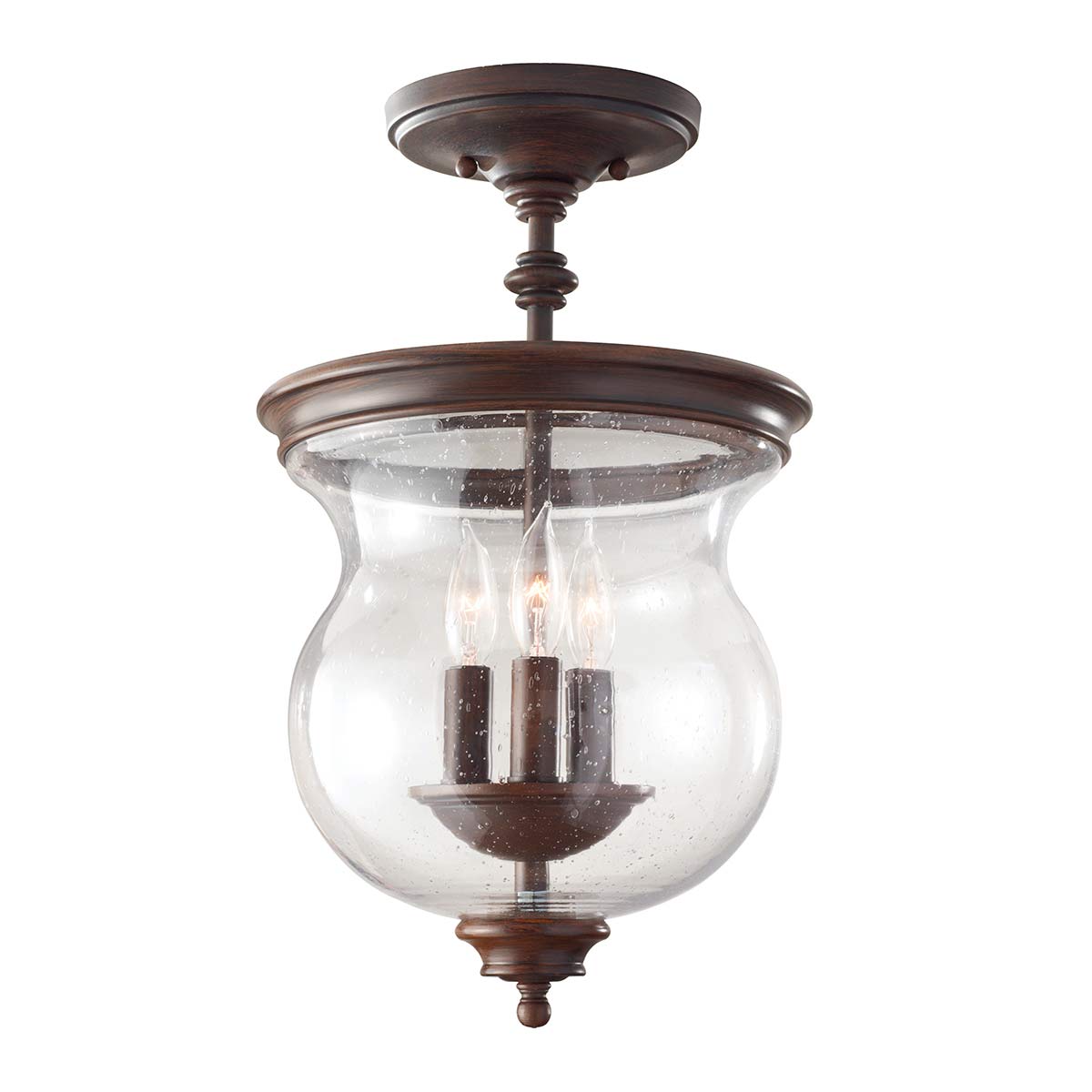 Deckenleuchte Pickering Lane (bronzefarben) 3x - Elstead Lighting