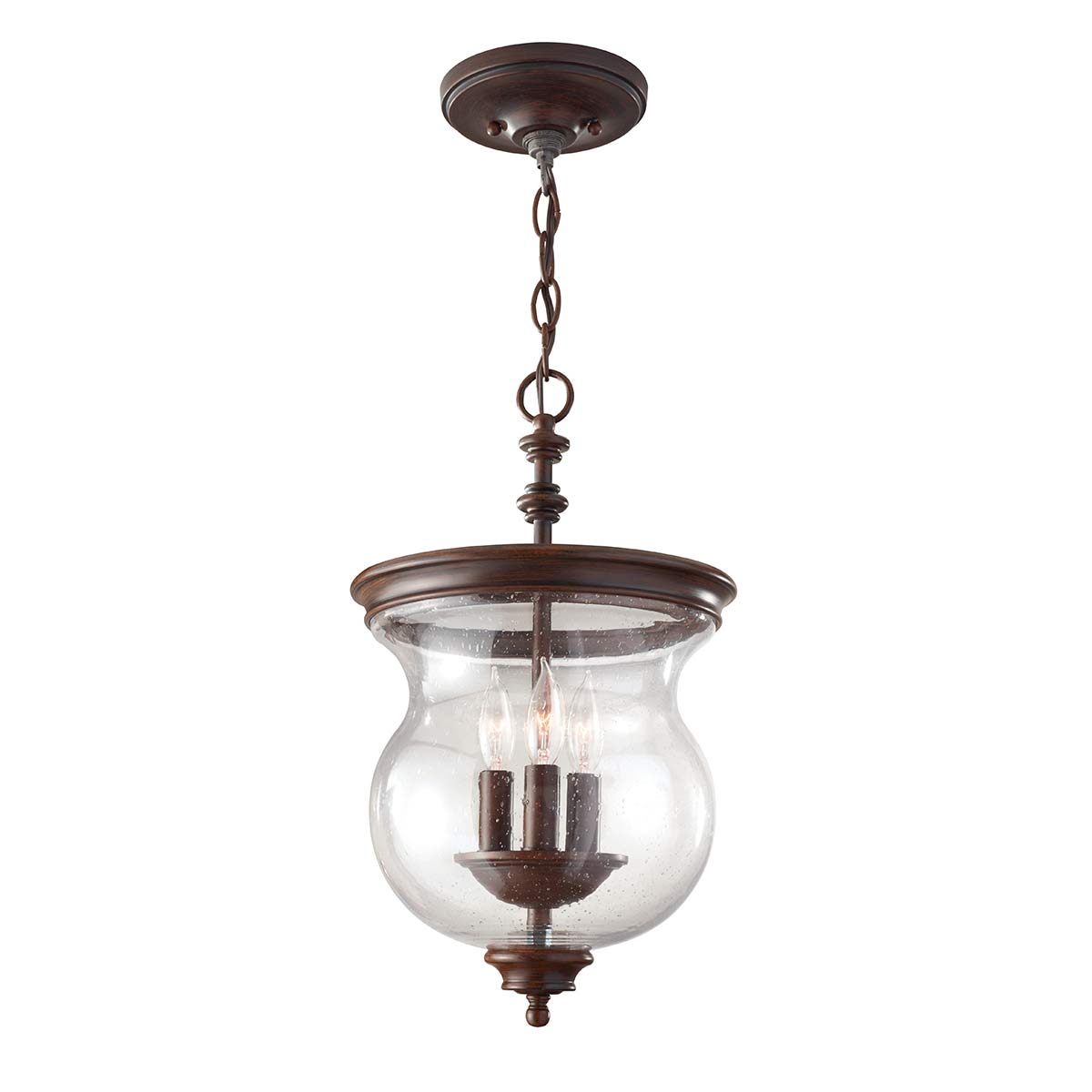 Deckenleuchte Pickering Lane (bronzefarben) 3x - Elstead Lighting