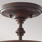 Deckenleuchte Pickering Lane (bronzefarben) 3x - Elstead Lighting