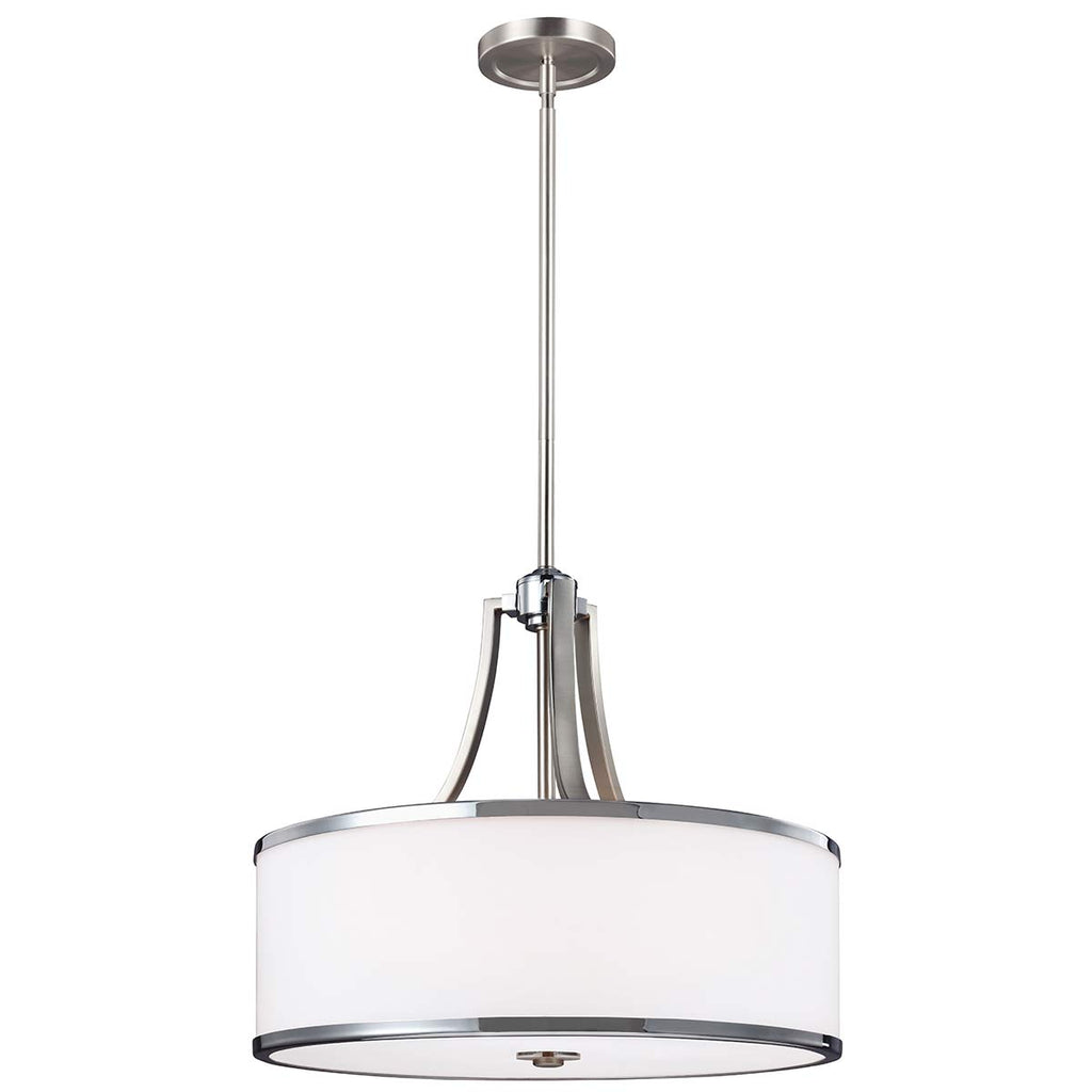 Pendelleuchte Prospect Park (verchromt) 4x - Elstead Lighting
