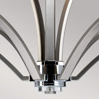 Pendelleuchte Prospect Park (verchromt) 9x - Elstead Lighting
