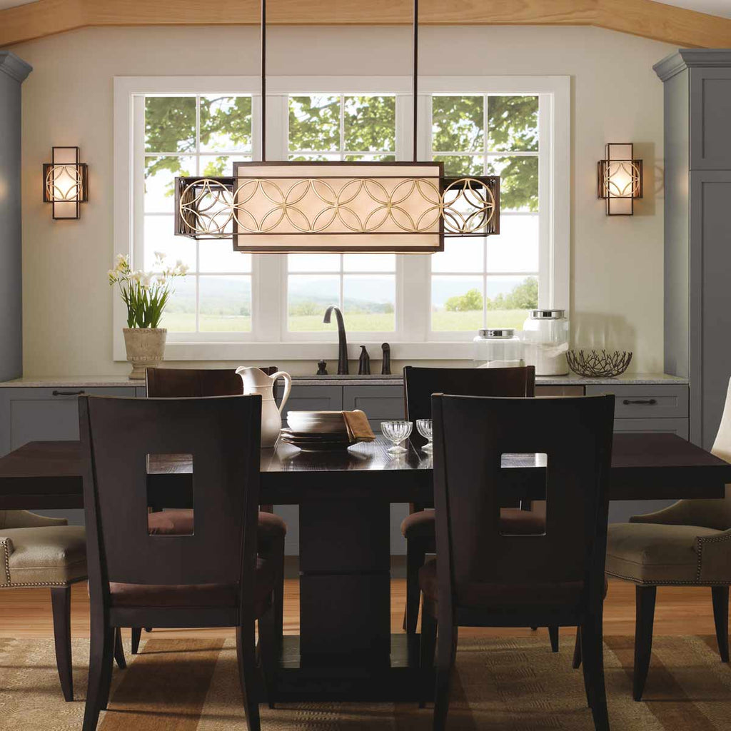 Pendelleuchte Remy (bronzefarben) 4x - Elstead Lighting
