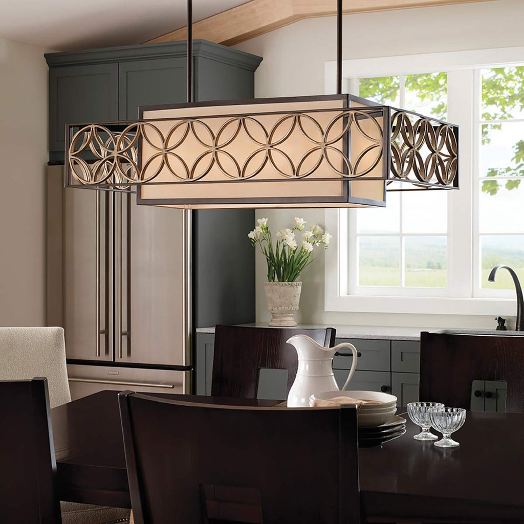 Pendelleuchte Remy (bronzefarben) 4x - Elstead Lighting