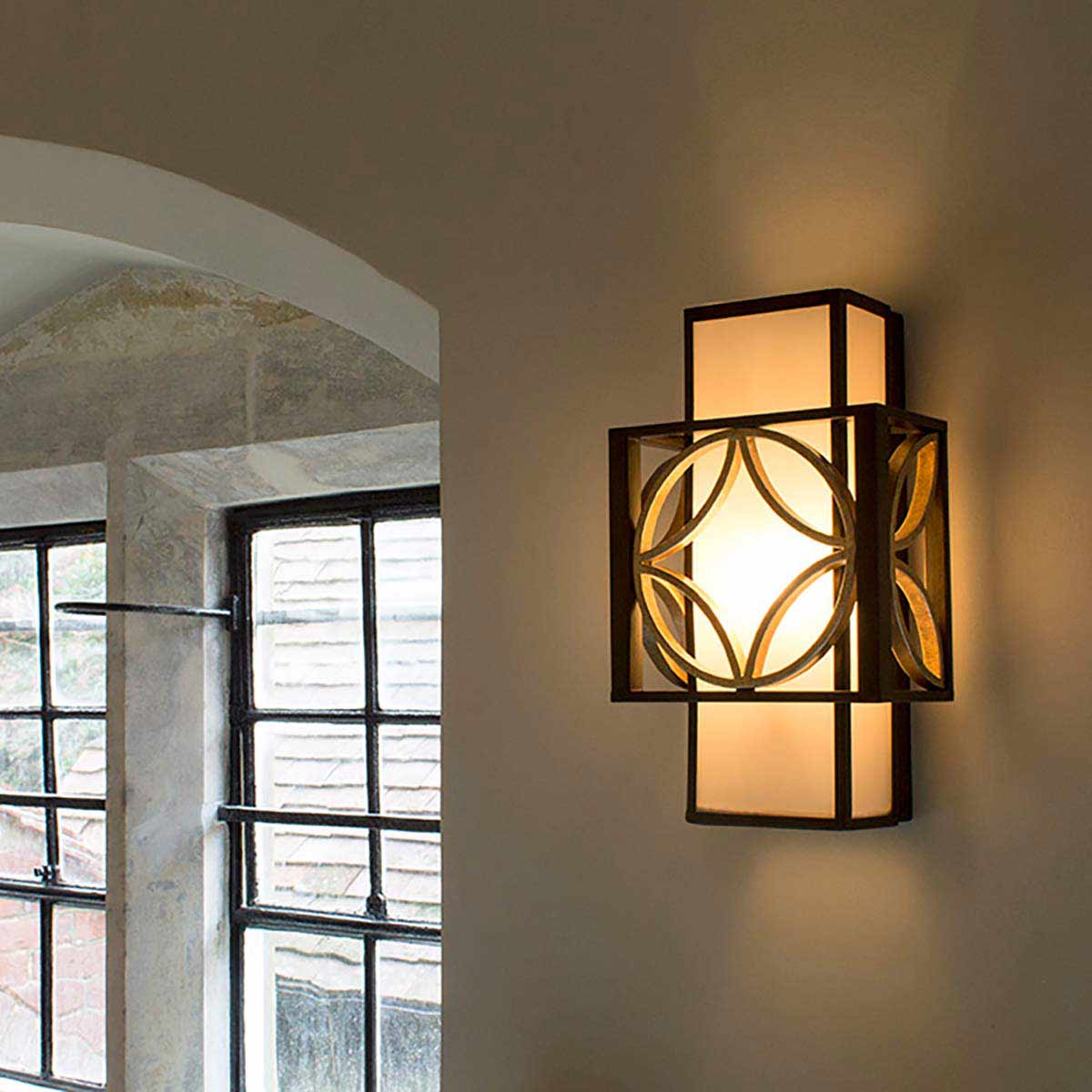 Wandleuchte Remy (Aged Tortoise Shell) 1x - Elstead Lighting