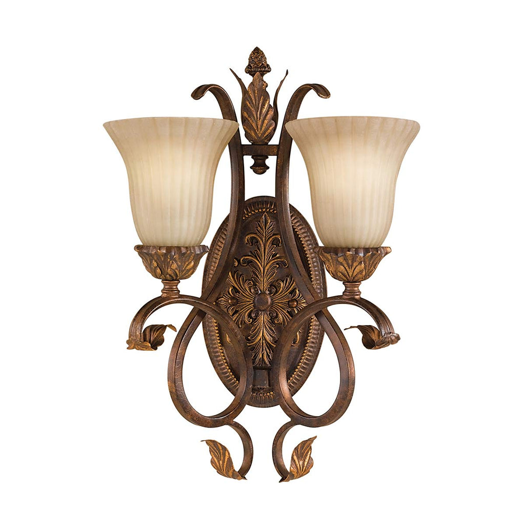 Wandleuchte Sonoma Valley (bronzefarben) 2x - Elstead Lighting