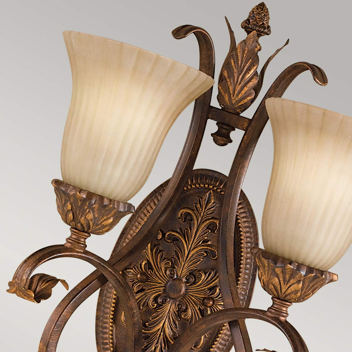 Wandleuchte Sonoma Valley (bronzefarben) 2x - Elstead Lighting