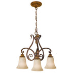 Pendelleuchte Sonoma Valley (Aged Tortoise Shell) 3x - Elstead Lighting