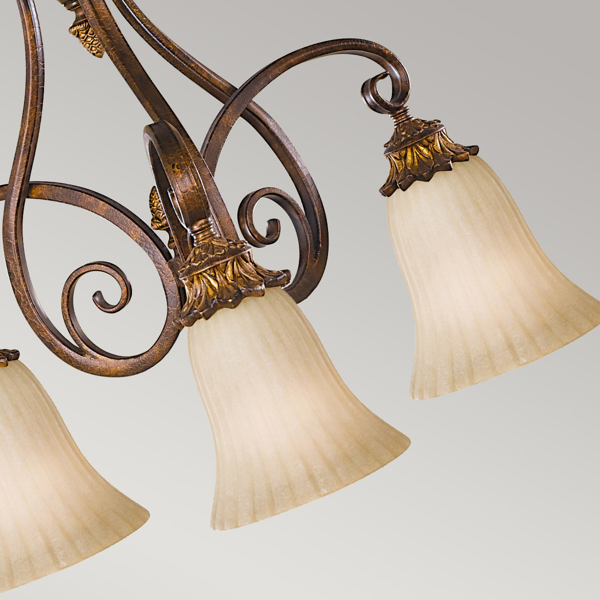 Pendelleuchte Sonoma Valley (Aged Tortoise Shell) 3x - Elstead Lighting