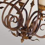 Pendelleuchte Sonoma Valley (Aged Tortoise Shell) 6x - Elstead Lighting