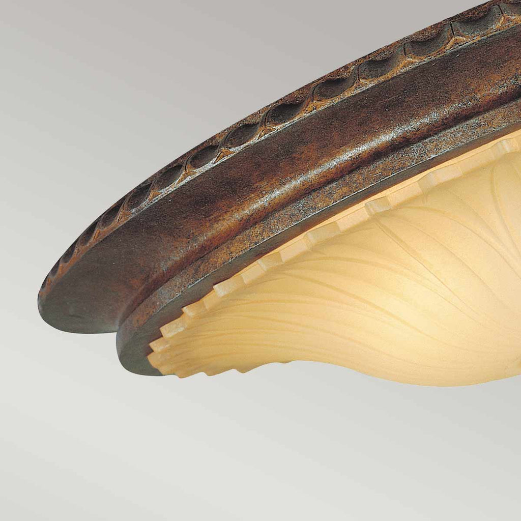 Deckenleuchte Stirling Castle (bronzefarben) 2x - Elstead Lighting
