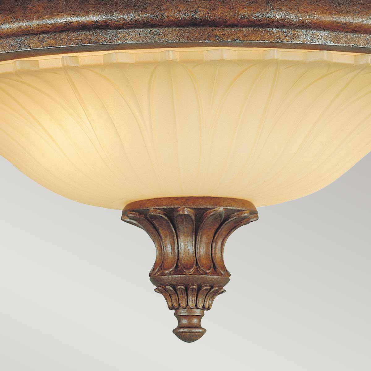 Deckenleuchte Stirling Castle (bronzefarben) 2x - Elstead Lighting
