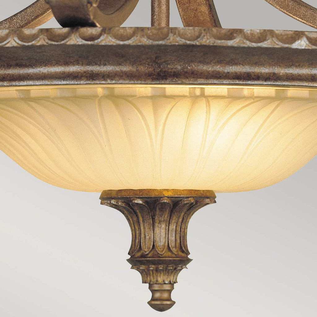Deckenleuchte Stirling Castle (bronzefarben) 2x - Elstead Lighting